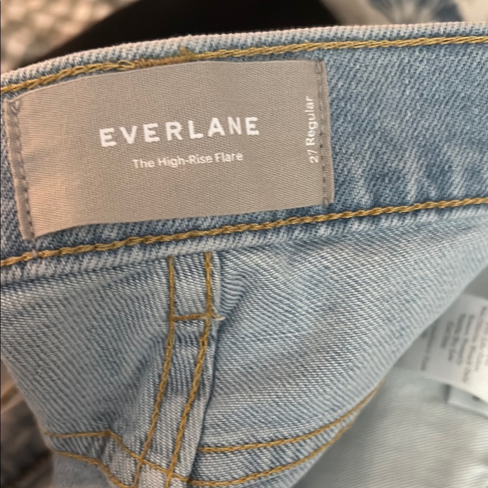 Everlane Denim High-Rise Flare Jeans